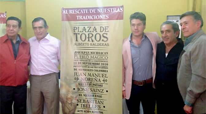 Anuncian actividad taurina en Jiquilpan