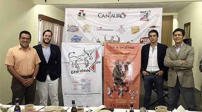 Develan el cartel de feria en Cedral, SLP
