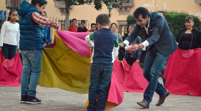 Arturo Macías promueve la fiesta brava en SLP…(Fotos)