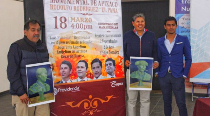 Dan detalles para corrida de Tlaxcaltecas