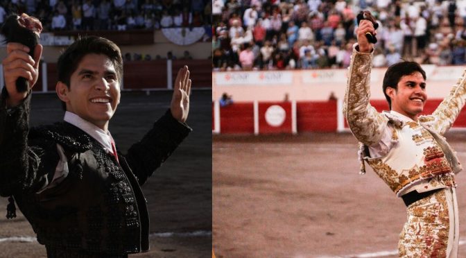 Herrera y Castro cortan oreja en Aguascalientes…(Fotos-Audio)