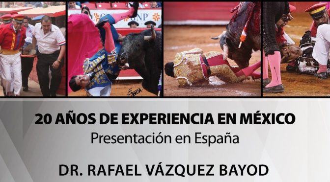 El Dr. Rafael Vázquez Bayod impartirá curso en España
