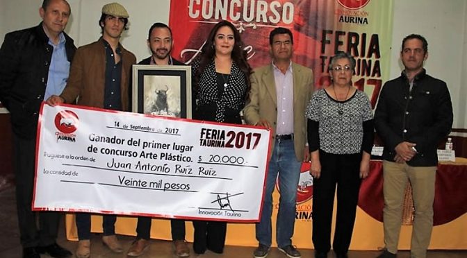 Juan Antonio Ruíz, gana el Concurso Nacional de Arte Taurino