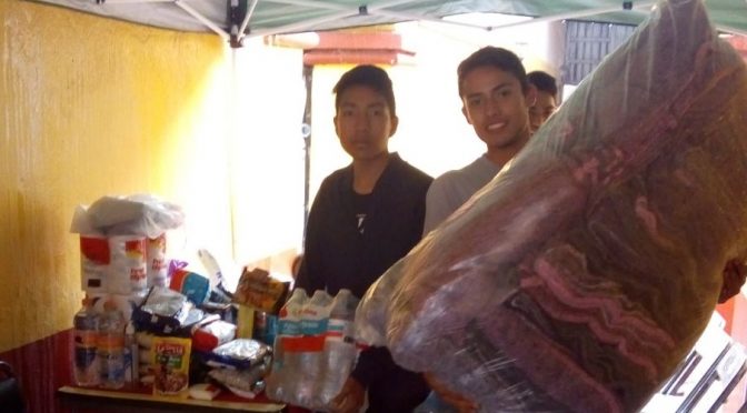 Se solidarizan taurinos de Tlaxcala con damnificados