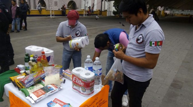 Forcados Teziutecos instalan centro de acopio…(Fotos)