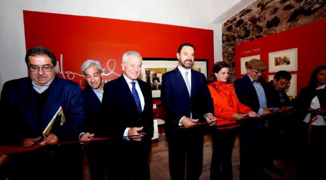 Gobernador de Zacatecas inaugura exposición sobre tauromaquia