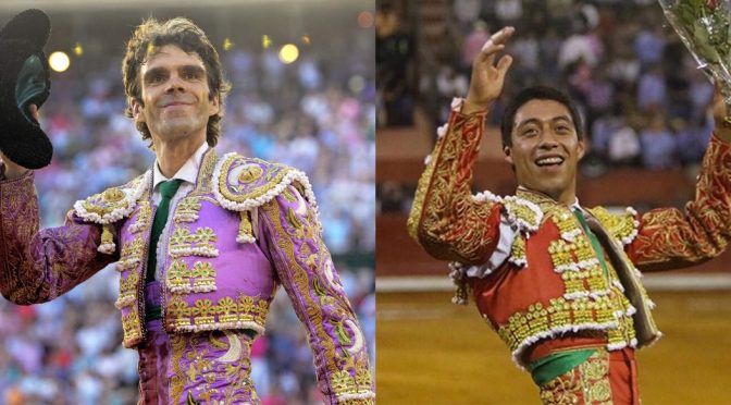 José Tomás y Sergio Flores juntos en corrida benéfica
