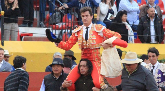 Daniel Luque a hombros en Pachuca…(Fotos)