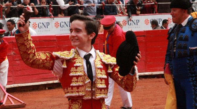Joselito Sainz la única oreja en la México