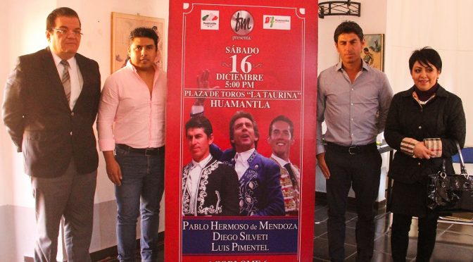 Presentan cartel taurino para Huamantla