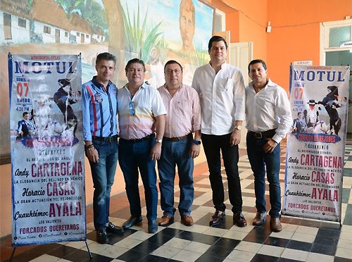 Presentan detalles de la corrida de rejones en Motul