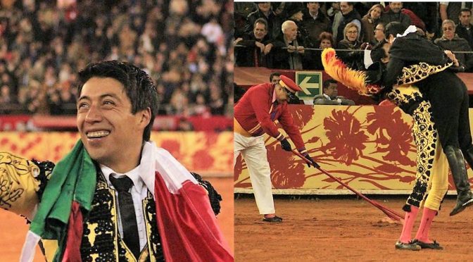 Sergio Flores corta dos orejas y triunfa con fuerza en la México…(Fotos)
