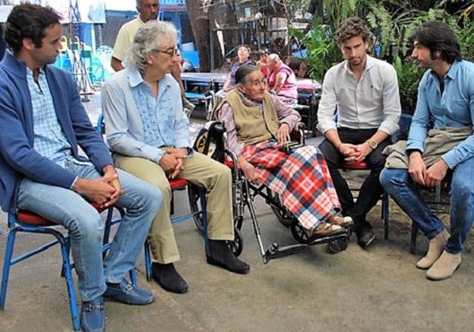 Toreros acuden a casa hogar  previo a festival taurino