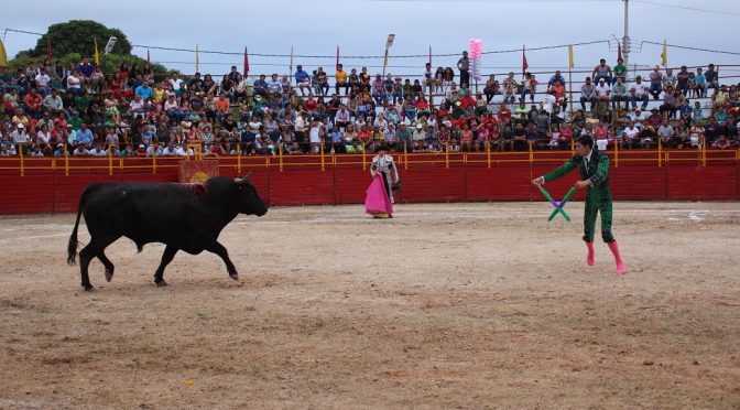 Dos corridas conforman feria taurina en Holpechén
