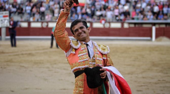 Oreja de peso y valor para Adame en Madrid