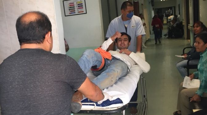 Resulta herido Alan Corona en Tenopala