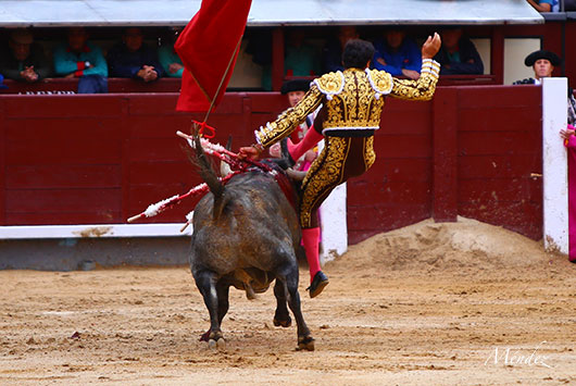 Pepe Moral, oreja y El Cid, Herido grave en Madrid