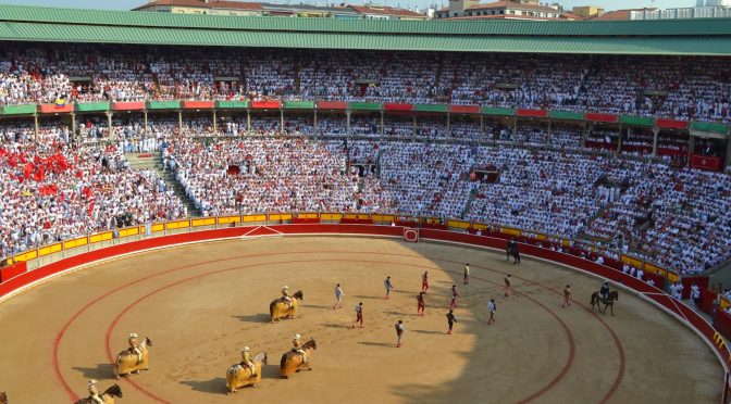Todo listo para la tradicional Feria del Toro en Pamplona