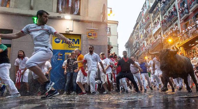 Sin heridos el encierro de José Escolar en San Fermines