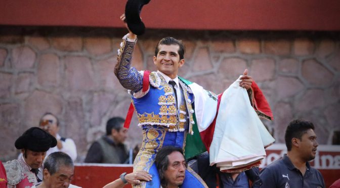 Joselito Adame: tres orejas y el máximo triunfador en Zacatecas…(Fotos)