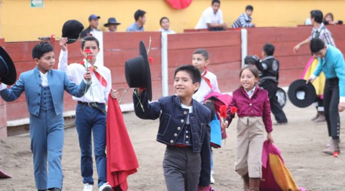 La nueva generación de toreros de Tlaxcala en la Ranchero…(Fotos)