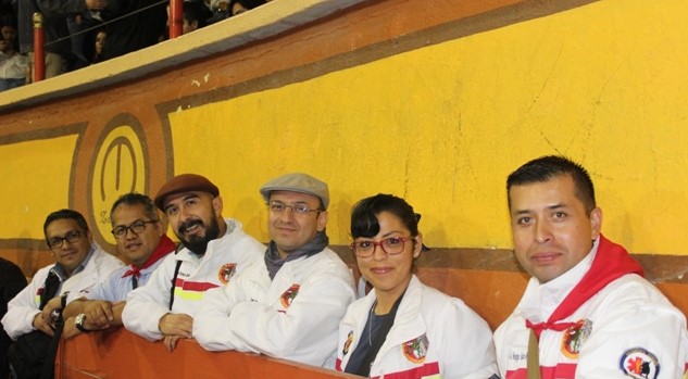 Importante labor de los médicos en la fiesta brava