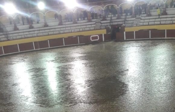 Se pospone novillada “Sonadores de Gloria” en Tlaxcala por lluvia